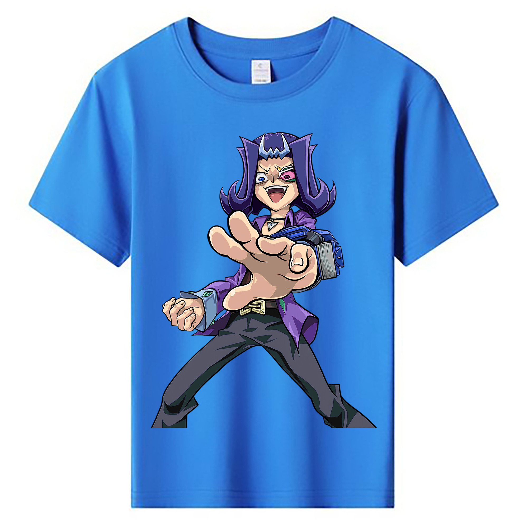 （画像用） 遊☆戯☆王 Yu-Gi-Oh! 綿100％キッズTシャツ（フロントプリント）
